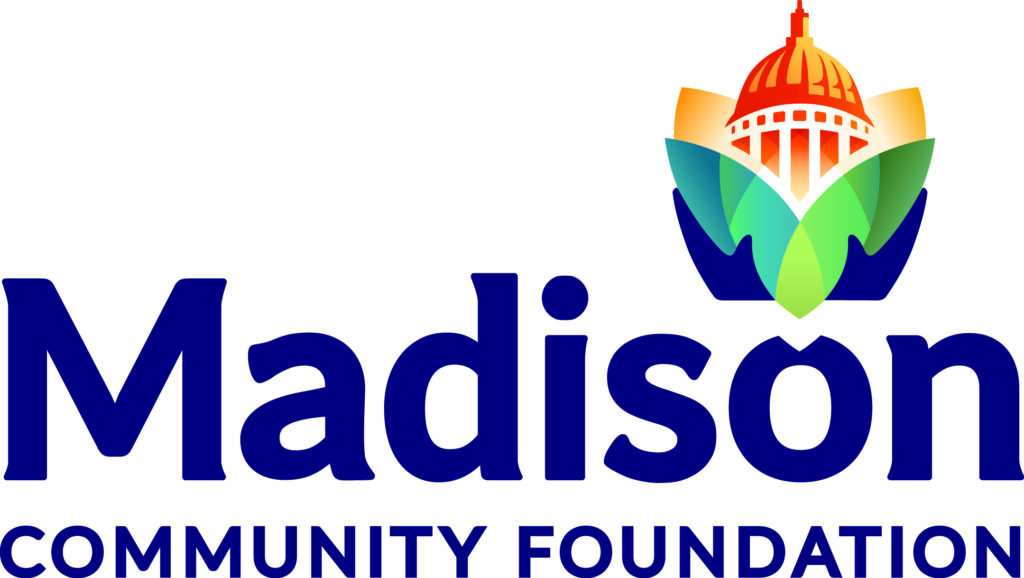 Madison Community Foundation logo in Navy lettering on a white background